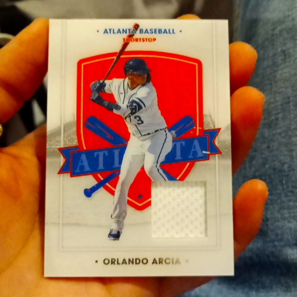 ORLANDO ARCIA BASEBALL CARD